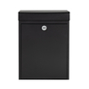 Zenewood 亜鉛メッキ鋼製壁掛けメールボックス - B2268