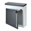 ZENEWOOD GLANIZED STEEL CODE LOCK WALL Mount Outdoor Mailbox -W1856