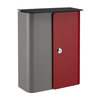 ZENEWOOD GLANIZED STEELWALL Mount Modern Designメールボックス-WP014