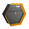 ZENEWOOD GLANIZED STEEL WALL Mount Outdoor Clusterメールボックス-WPM34G