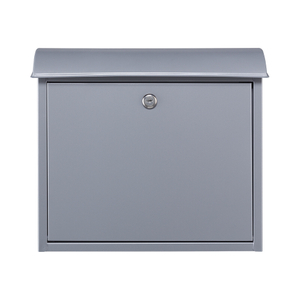 Zenewood 亜鉛メッキ鋼製壁掛けメールボックス - W1806