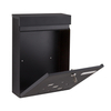 ZENEWOOD GALVANIZED STEELWALL Mount Modernデザインメールボックス-WLD18G