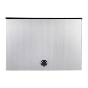 Zenewood 亜鉛メッキ鋼製壁掛けメールボックス - W1740