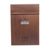 Zenewood Wall Mount Outdoor Wooden Printing Mailbox -W1509wt