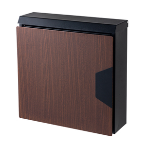 Zenewood 亜鉛メッキ鋼製壁掛けメールボックス - B2385