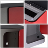 ZENEWOOD GLANIZED STEELWALL Mount Modern Designメールボックス-WP014