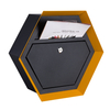 ZENEWOOD GLANIZED STEEL WALL Mount Outdoor Clusterメールボックス-WPM34G