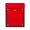 ZENEWOOD GALVANIZED STEELWALL Mount Modern Designメールボックス-WP010