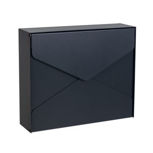 Zenewood 亜鉛メッキ鋼製壁掛けメールボックス - B2366