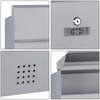 Zenewood Wall Mount Outdoor Mailbox -W1509