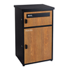 ZENEWOOD WOOD GRAIN MAILBOX&DERVIRGY SAFETY BOX -WPB034