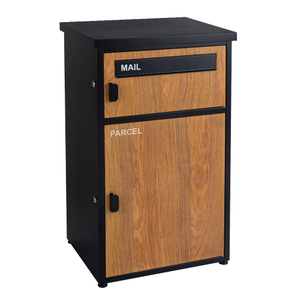 ZENEWOOD WOOD GRAIN MAILBOX&DERVIRGY SAFETY BOX -WPB034