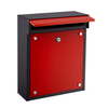 ZENEWOOD GALVANIZED STEELWALL Mount Modern Designメールボックス-WP010