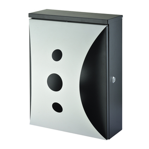 ZENEWOOD GLANIZED STEEL WALL Mount Modern Designメールボックス-W1840