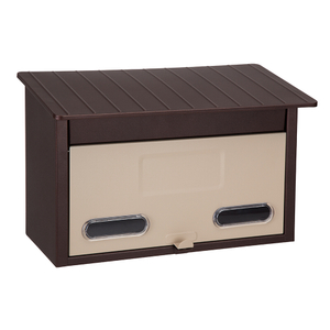 Zenewood 亜鉛メッキ鋼壁取り付けメールボックス - WL1063