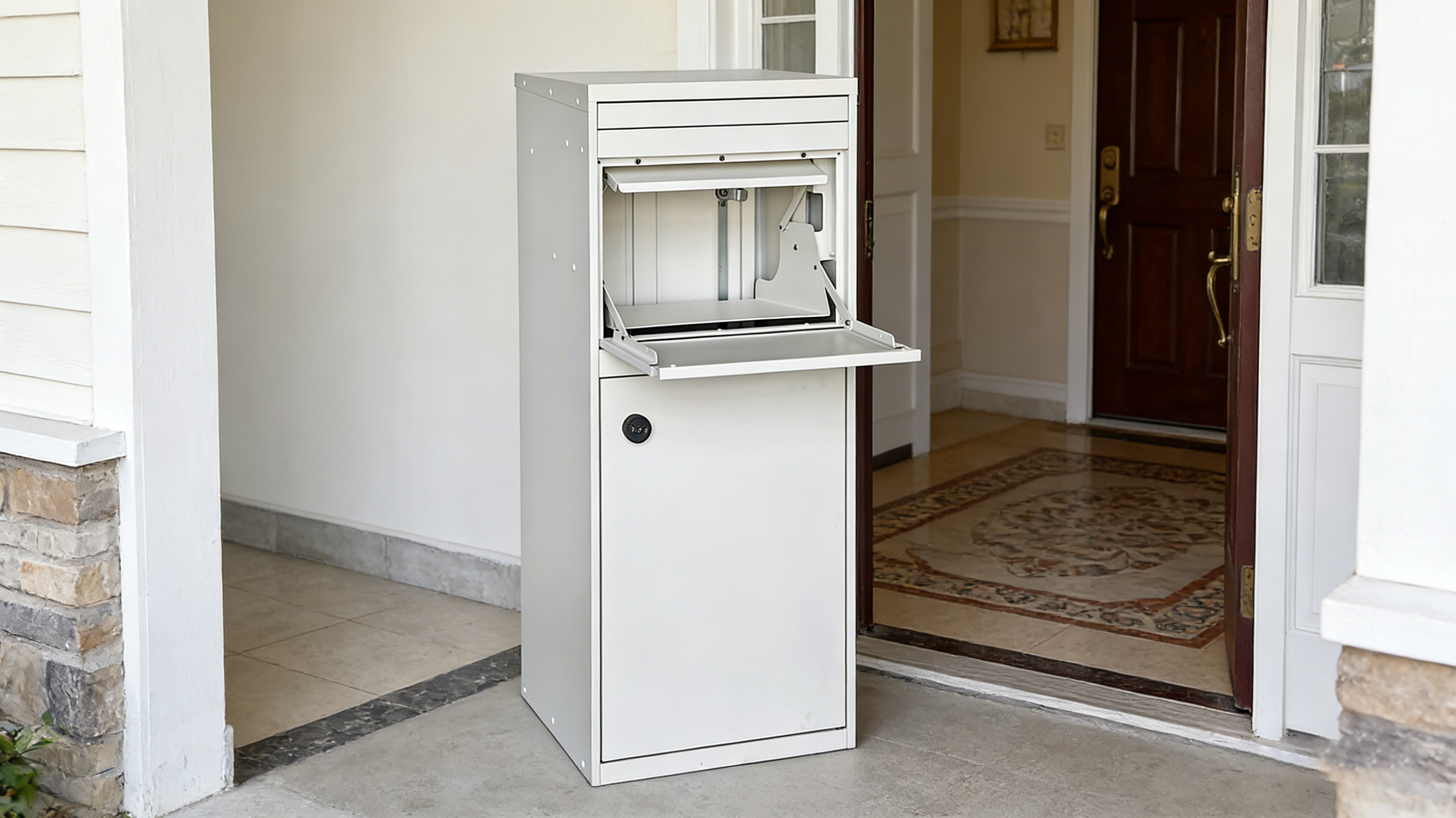 宅配ボックスのデザイン